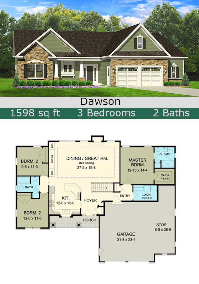 Ranch Floor Plans