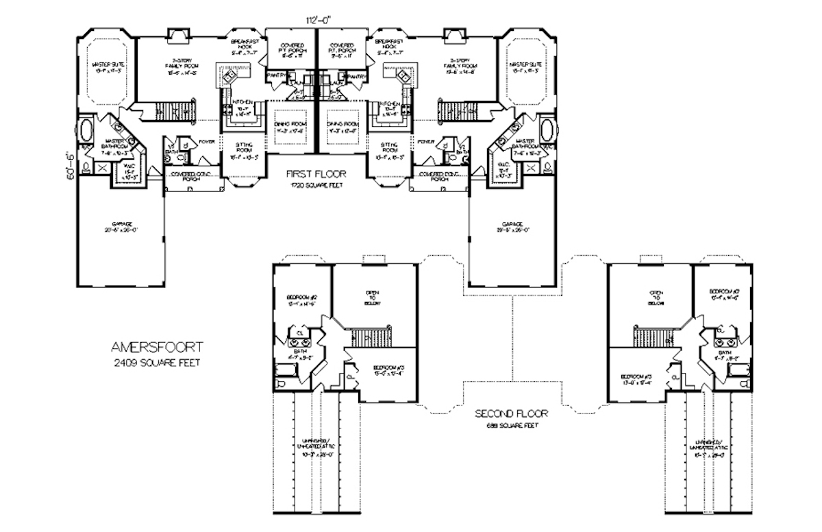 Amersfoort - Luxury Duplex Floor Plan