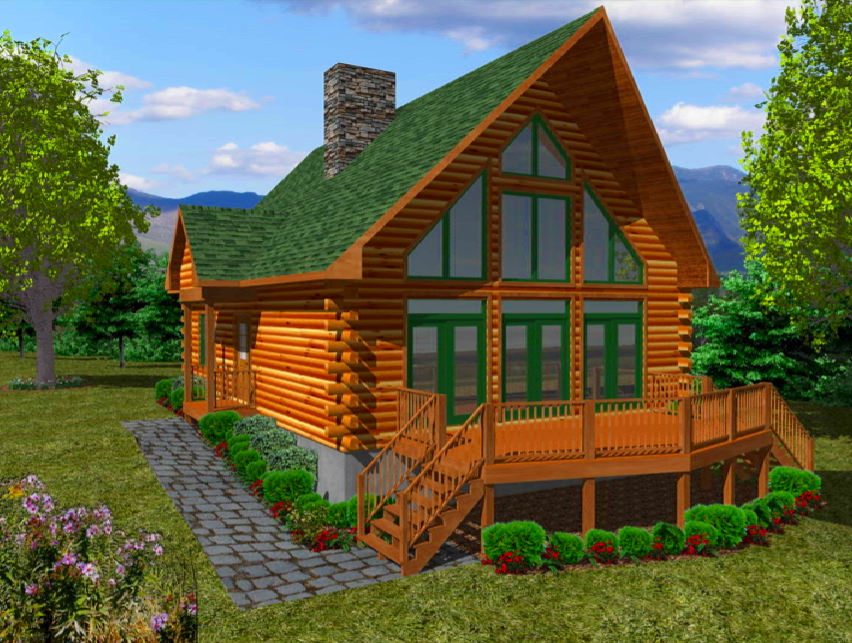 Moose Creek - 3 Bedroom Chalet Floor Plan