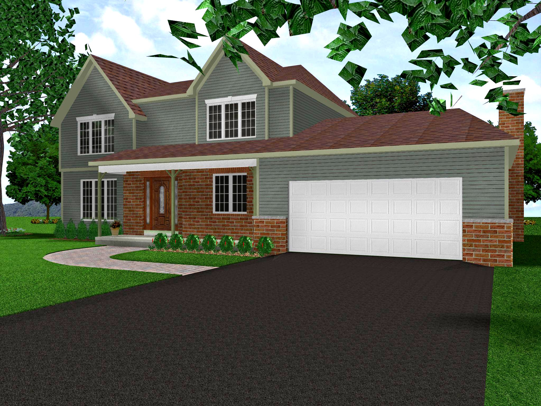 Download Enjoy the luxuries of the suburb life in Roblox Bloxburg Wallpaper