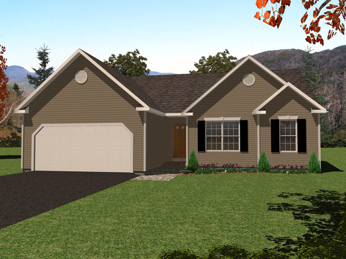 Tiffany Ranch 3 Bedroom Floor Plan